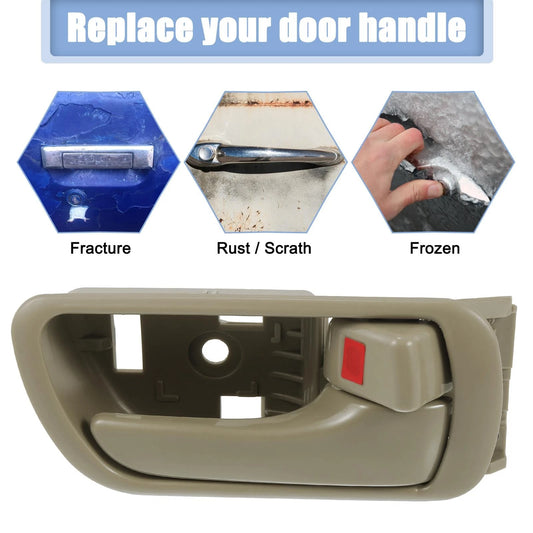 Inner Door Handle Right Front/Rear for Toyota Camry 2002-2006 Beige