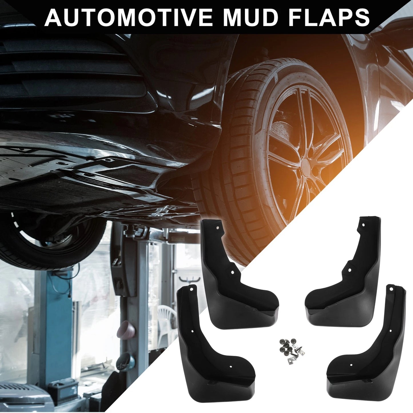 Mud Flap Splash Guards for Peugeot 3008 (2017-2019)