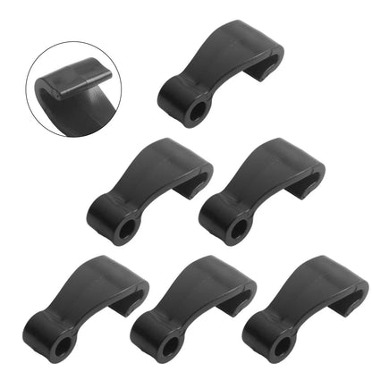 Tarp Hook Rope Clips for Inflatable Boat Covers - 6pcs - PVC