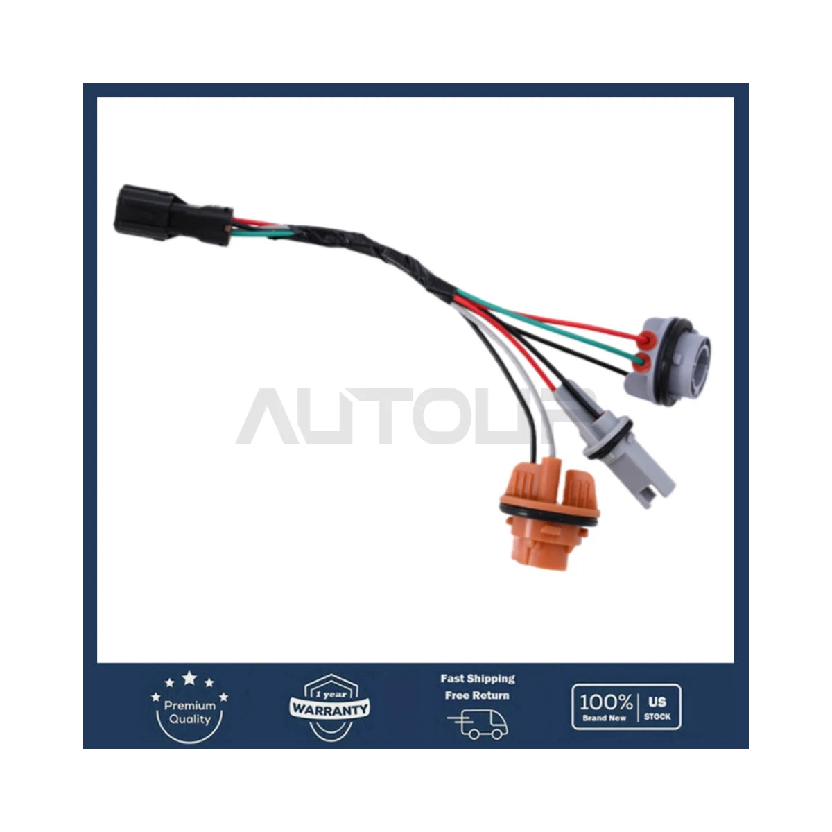 Socket & Wire Tail Light Harness Assembly for Kia Sorento (2014–2015)
