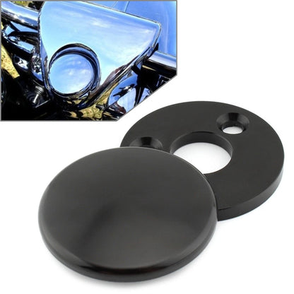 Black Motorcycle Fork Lock Cover for Harley Road King FLHR CVO Classic (1994-up)