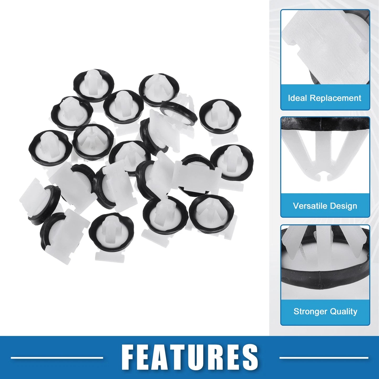 20 Pcs Rocker Panel Clip for Buick Enclave (2018–2023)