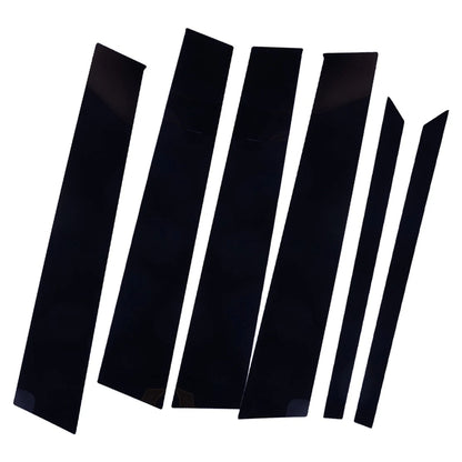 6 x Door Window Pillar Post Covers for Mercedes M ML Class W164 (2006-2011)