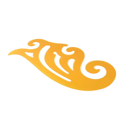 Multi Cloud Shape Drawing Tools for French Curve Ruler Template