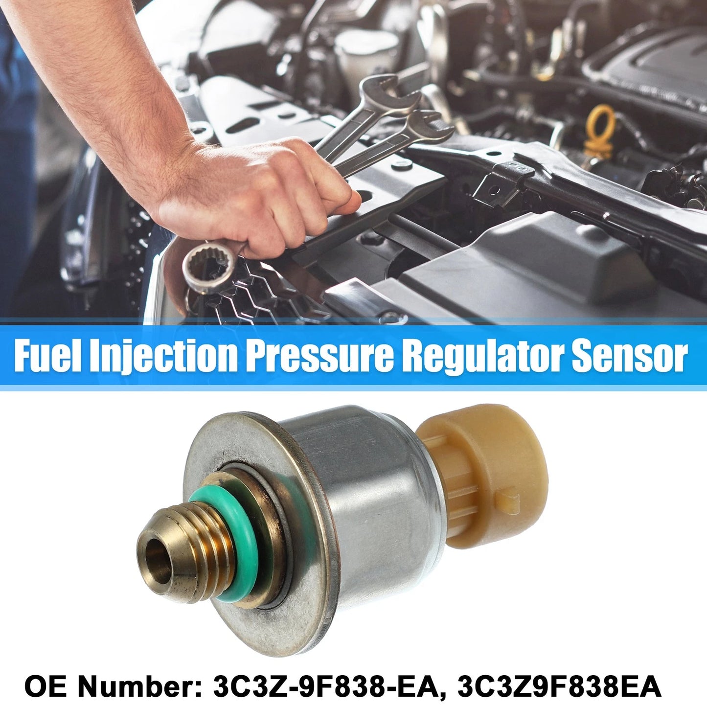 Fuel Injection Pressure Sensor for Ford F250 F350 6.0L Diesel (2003-2004)