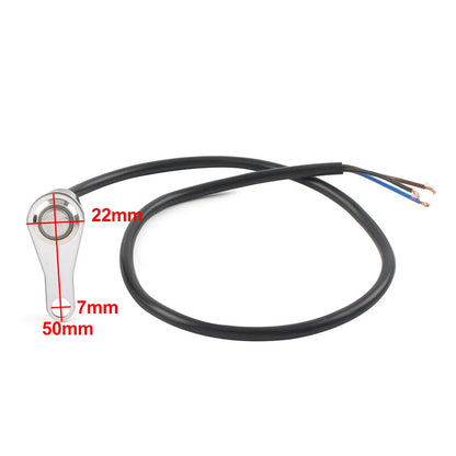 LED Switch ON/OFF Push Button for 12V Headlight Fog Light - Red