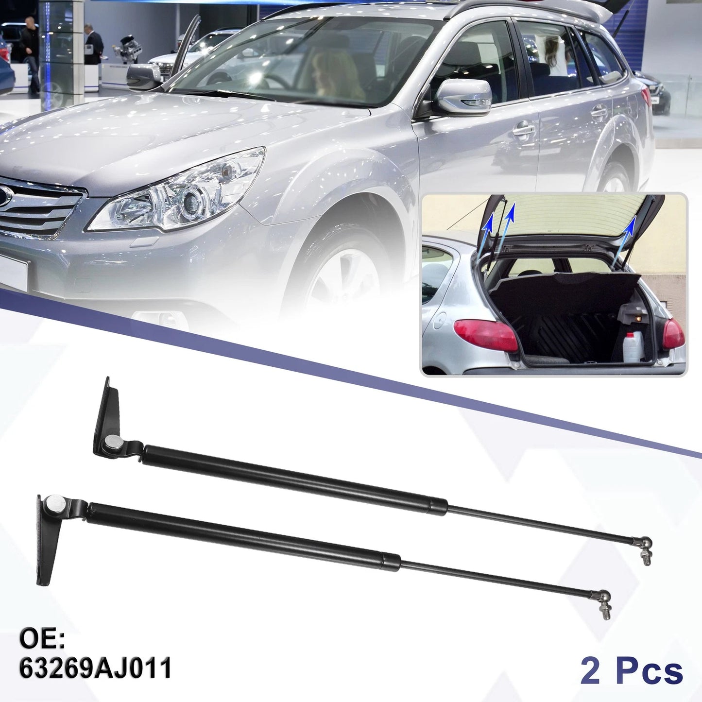 Rear Hatch Lift Supports for Subaru Outback (2010-2014)