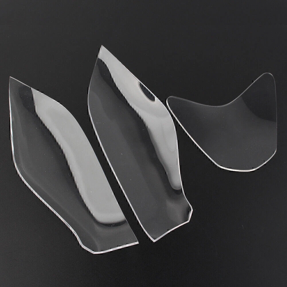 3 x Front Headlight Guard Lens Covers for Aprilia RSV4 (2011-2014)