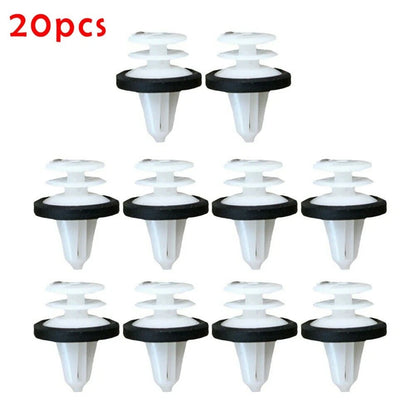 20pc Door Trim Panel Clip Plastic Clamp W/ Sealer for Ford