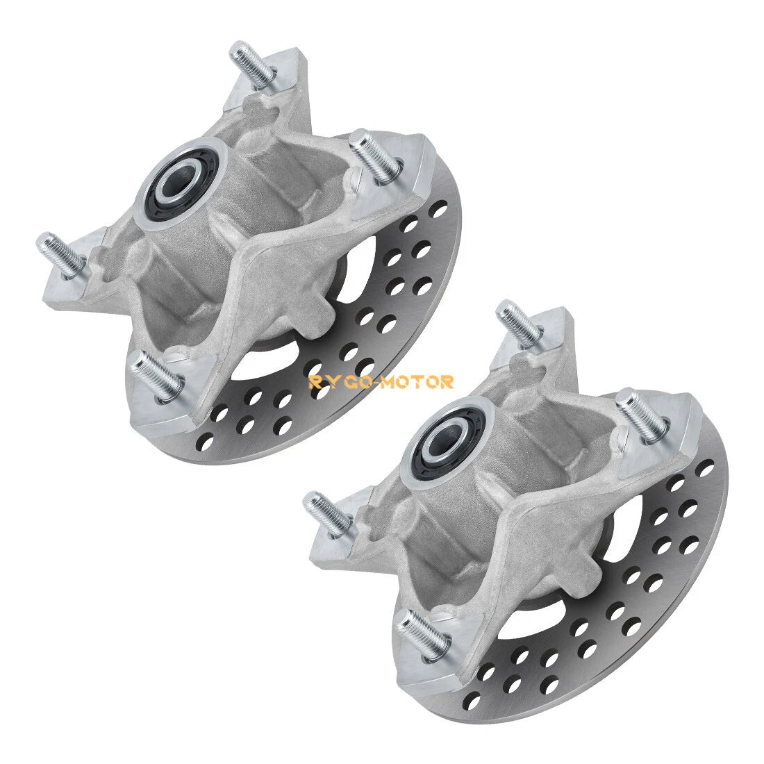 2 x Front Hub Rotor Kit for Yamaha Raptor 660R 700 700R YFM660R YFM700/R