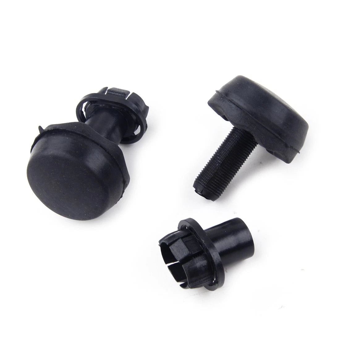 Hood Cushion Support 2 x for Ford Focus Transit Escape Connect Black