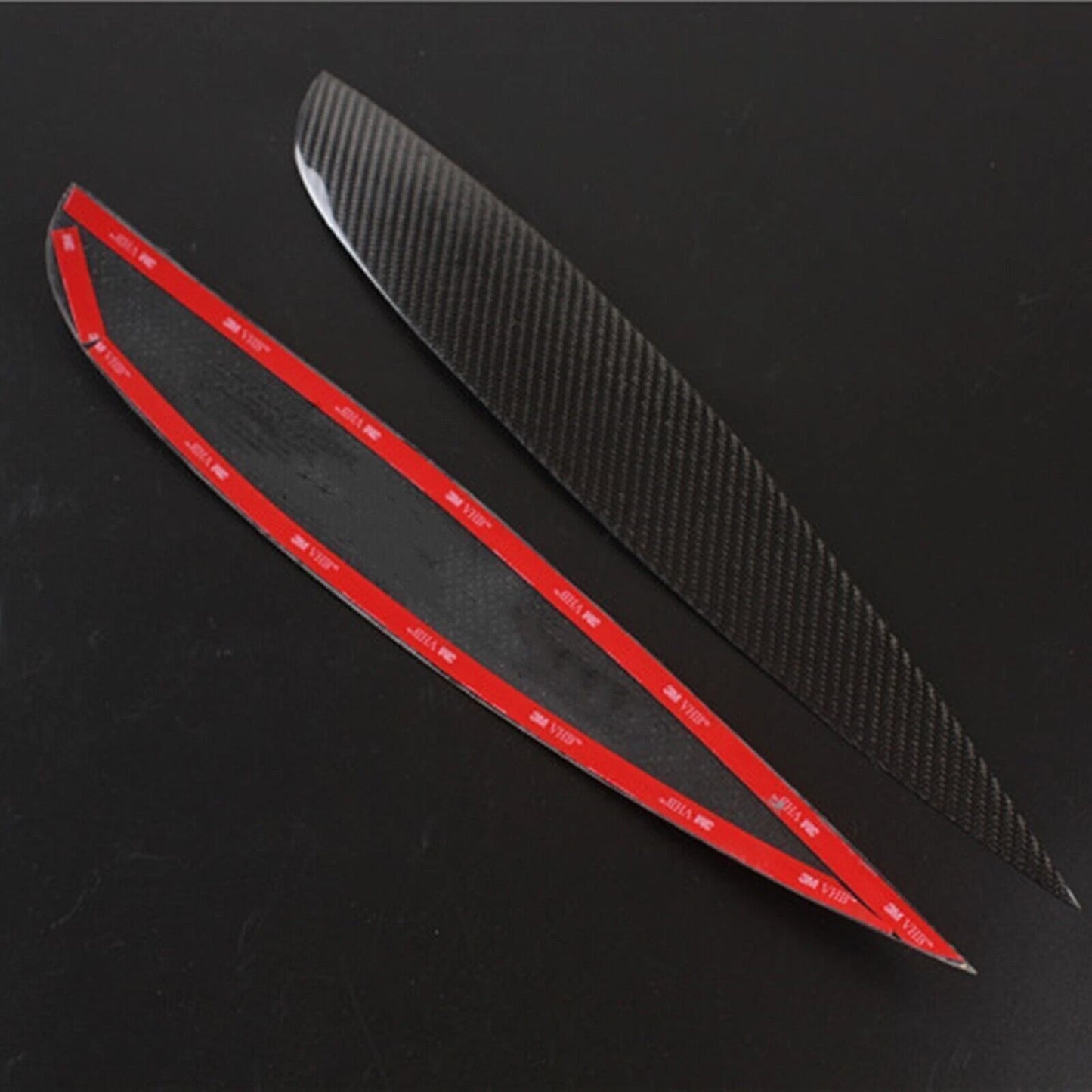 Fog Light Eyebrow Trim for Acura RSX Honda Integra DC5 (2002-2006) Carbon Fiber