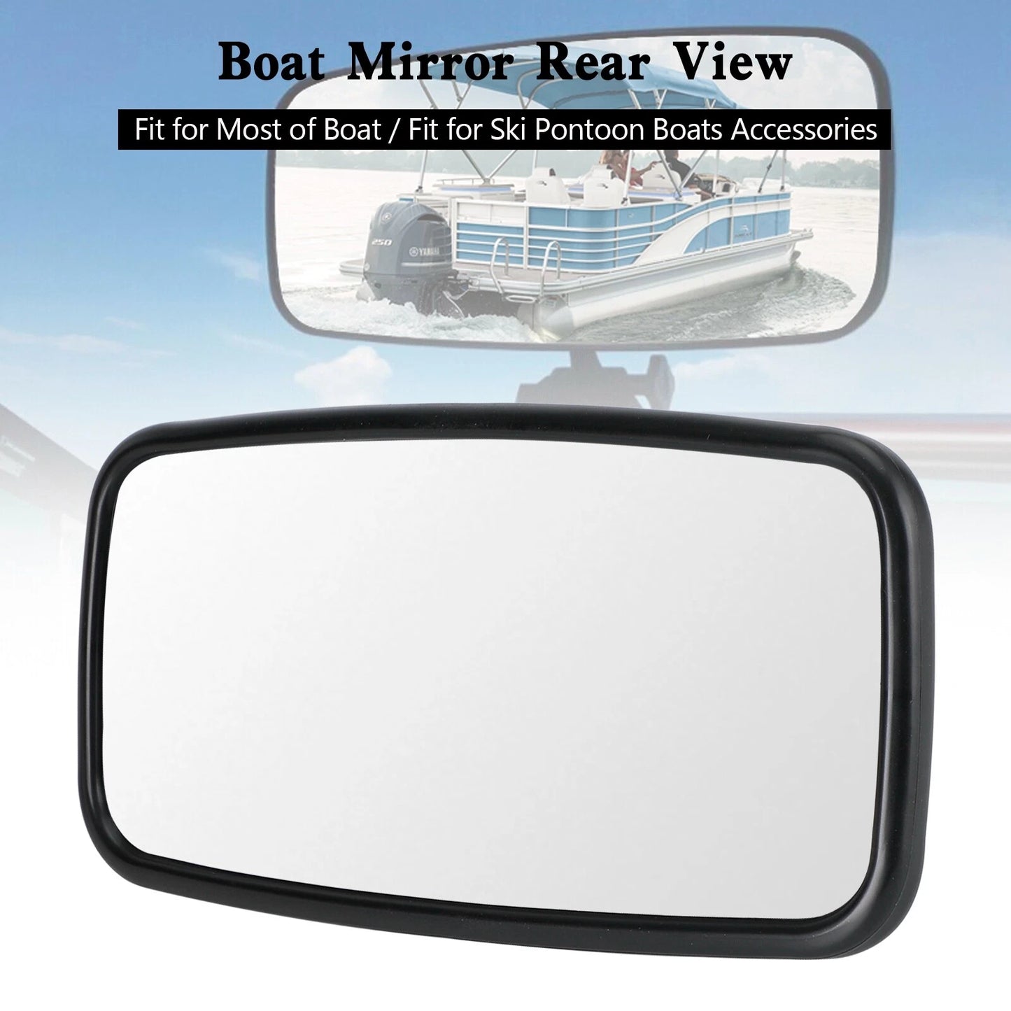 Rearview Mirror Mount for Ski Pontoon Boats (2020-2023)
