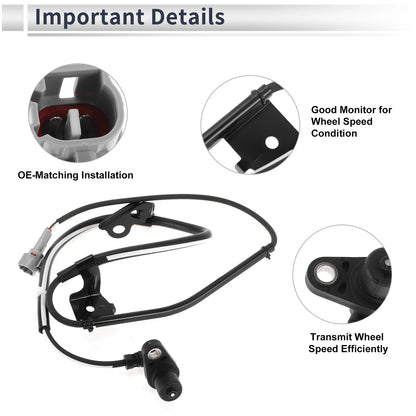 ABS Wheel Speed Sensor for Toyota Prius (2004-2009) 1 Pc Front Left