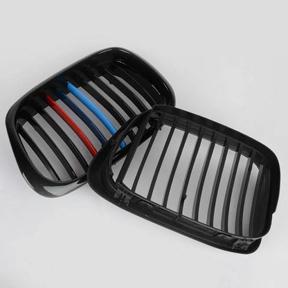 M Color Front Kidney Grilles for BMW 5 Series E39 M5 540i 530i (1995-2004)