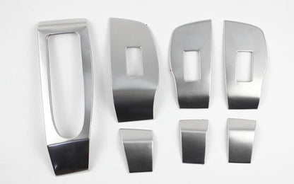 Stainless Steel Window Lift Panel Cover Trim for Mazda CX-30 (2020-2023)