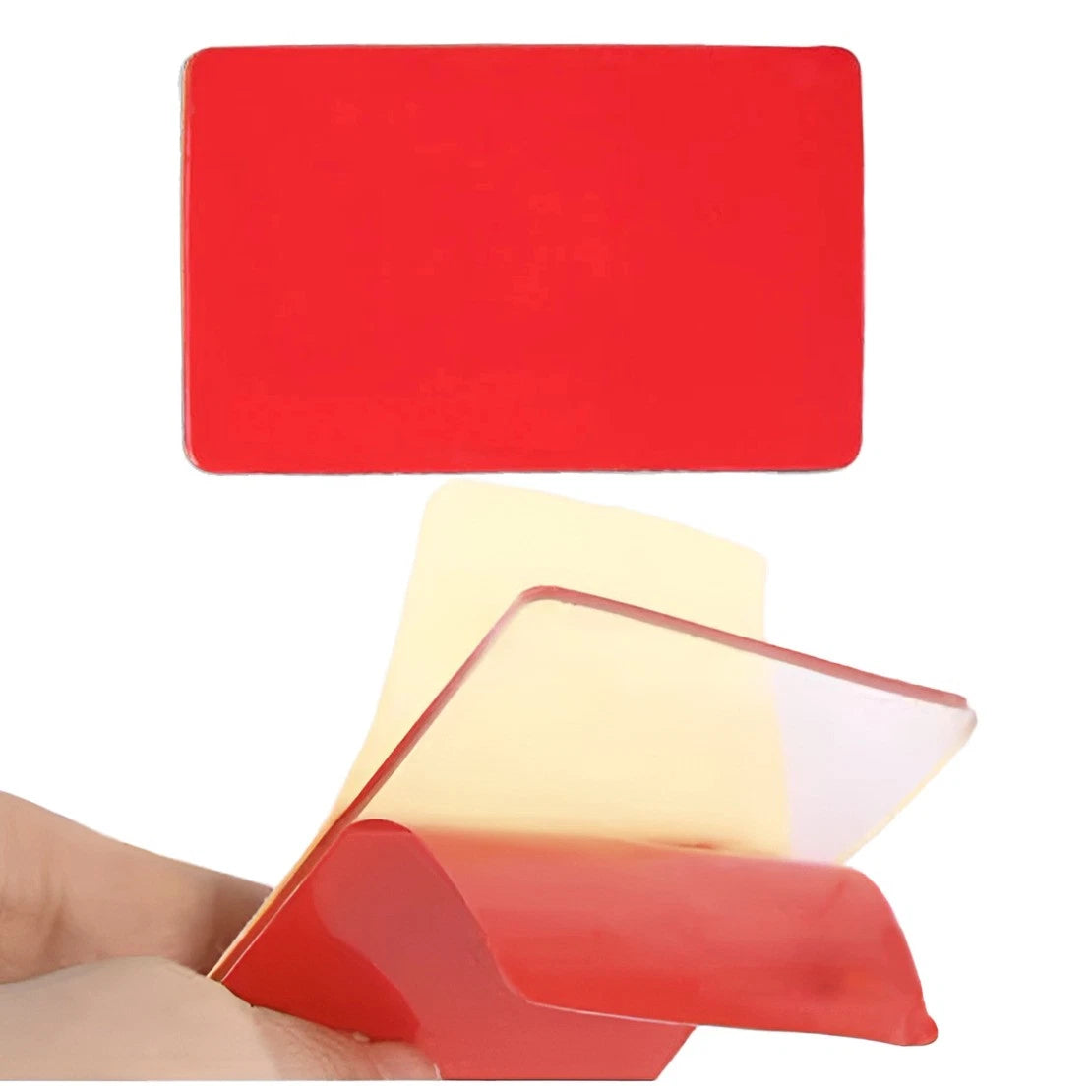 4pcs Windshield Gel Film Rain Sensor Silicone Band Pads