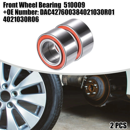 Front Left & Right Wheel Bearing for Infiniti G20 (99-02)