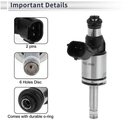 Fuel Injector for Toyota Corolla 1.2T 9NR (2016-2023) - 1 x Black Injector