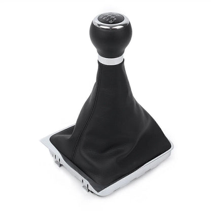 6-Speed Manual Gear Shift Knob & Gaiter Boot Cover for VW Passat (2005-2010)
