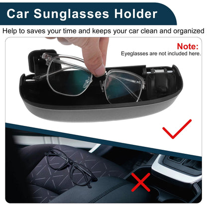 Sunglasses Case for Honda Accord 2012-2023 Eyeglasses Holder Storage Box Black