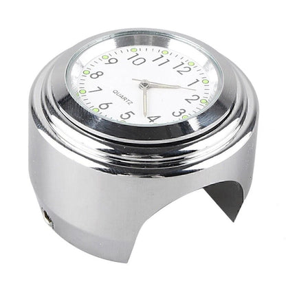 Digital Clock Time Gauge for Mini Motorcycle 7/8" Handlebar Mount (N/A)