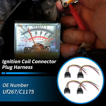 4 x Ignition Coil Connector Plug Harness for Lexus Es300 (1999–2003)