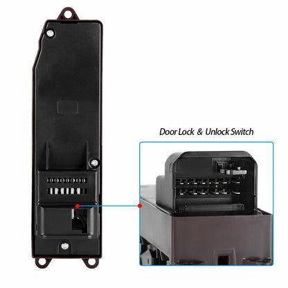 Driver Master Power Window Switch Control + Bezel for 2003-2008 Toyota Matrix
