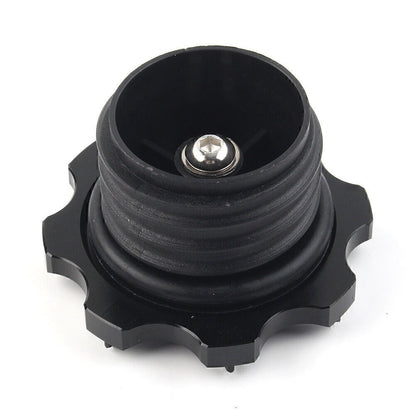 Vented Fuel Gas Tank Cap Cover for Harley Sportster Touring Softail Dyna (1992-2017)