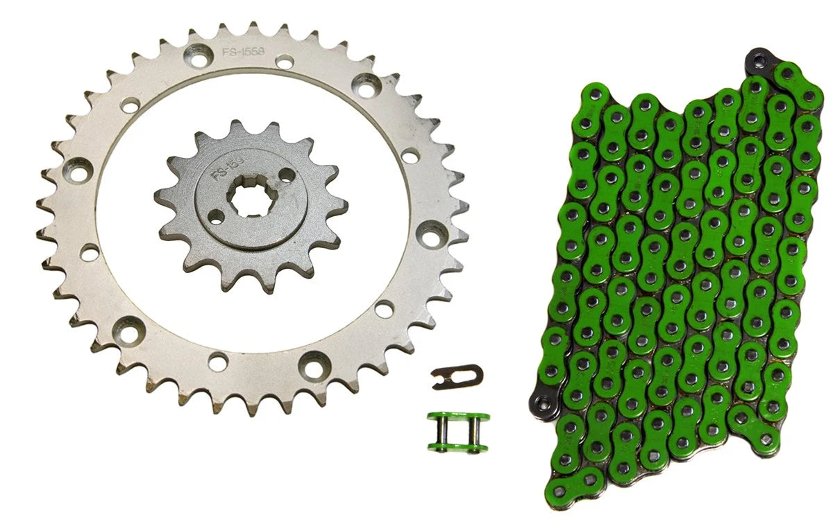 2 x O-Ring Drive Chain 520x94 & 14/40 Sprockets for Yamaha Blaster 200