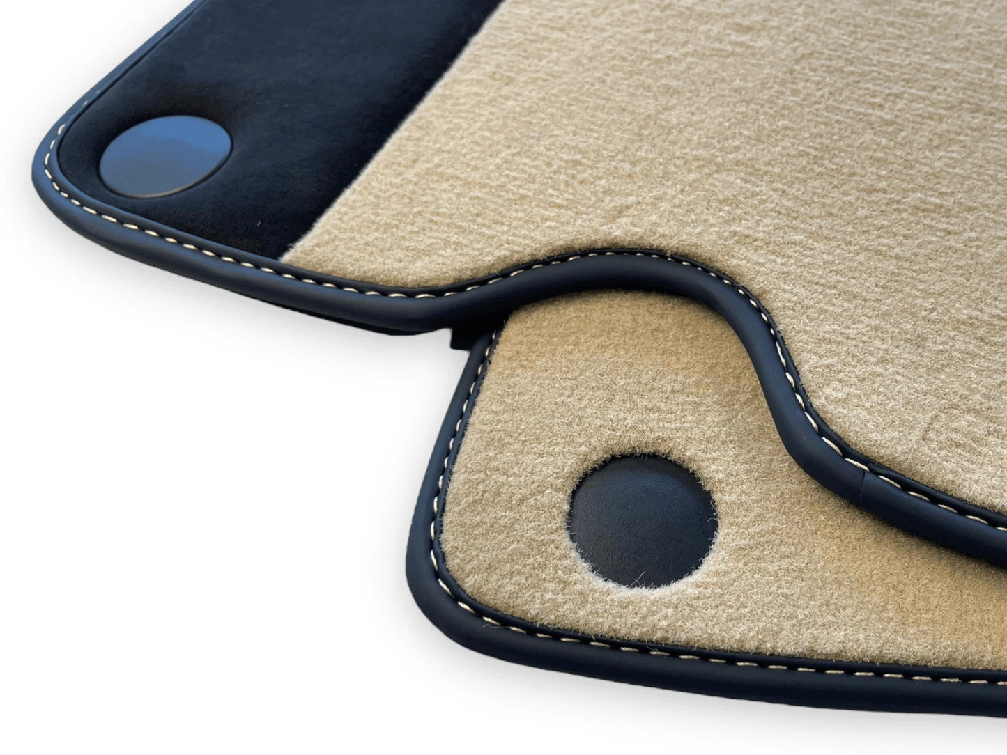 Beige Floor Mats for Ferrari California (2008-2014) - AutoWin Brand