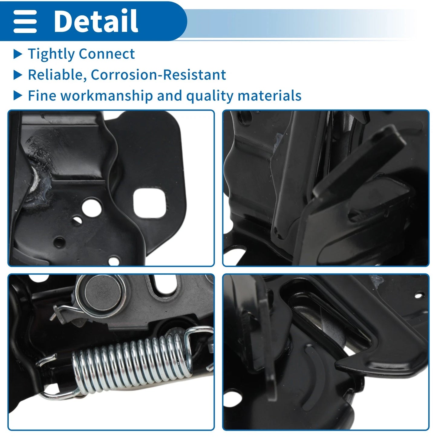 Hood Latch Assembly for Jeep Compass MK Series (2007-2010) 1 x Pcs