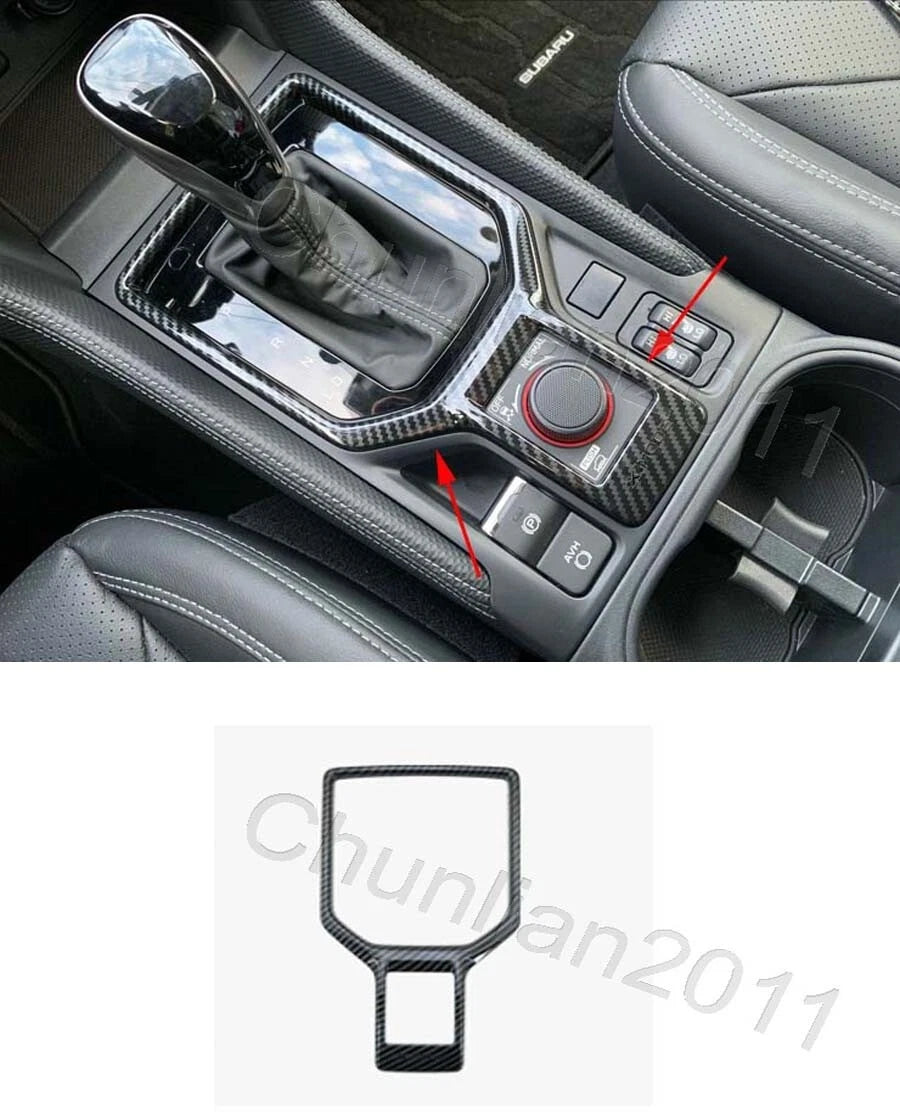 Gear Shift Knob Holder Frame Cover Trim for Subaru Forester (2019-2023)