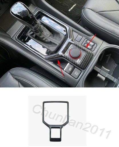 Gear Shift Knob Holder Frame Cover Trim for Subaru Forester (2019-2023)