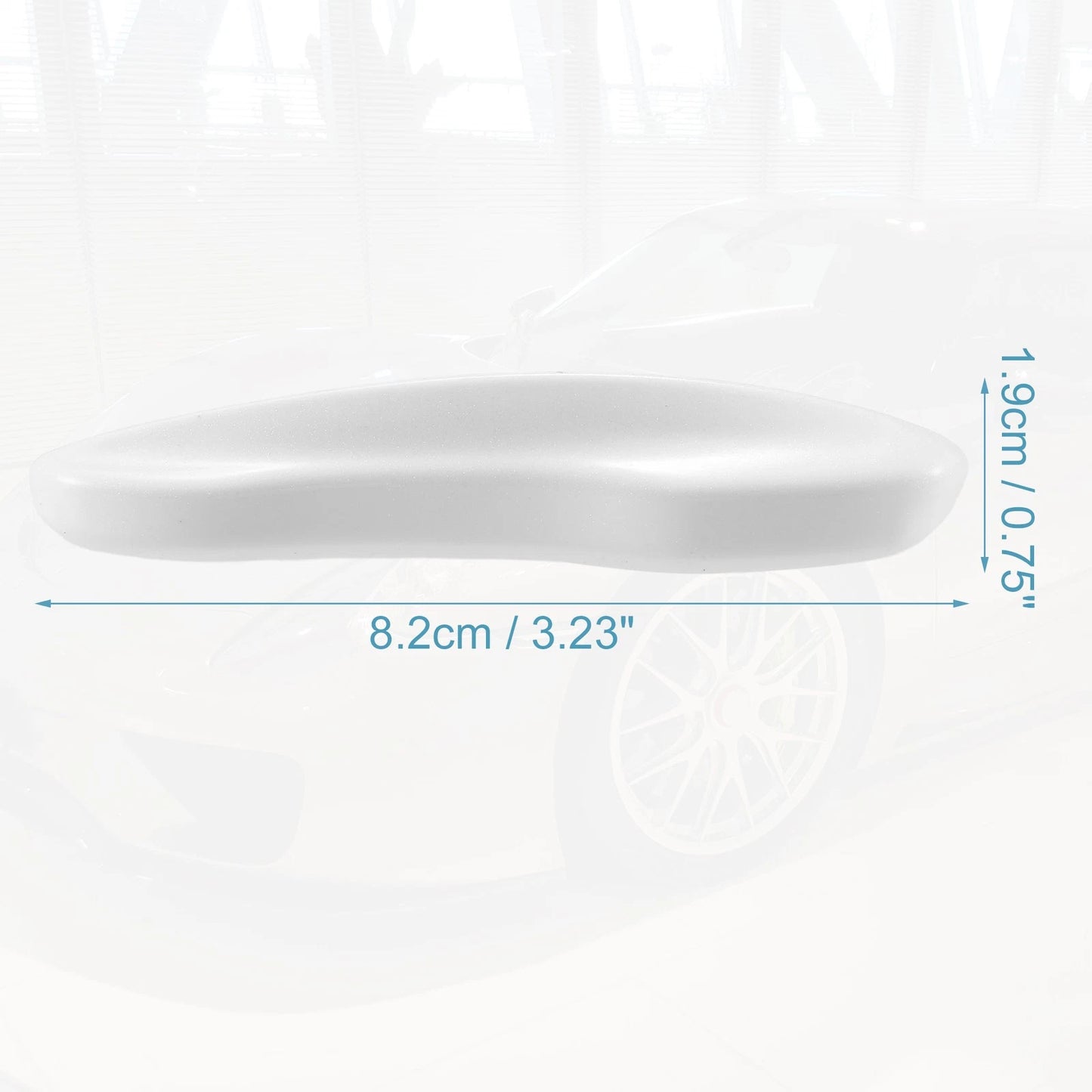 Car Remote Key Cover Case for Porsche Cayenne (2019-2021) - White