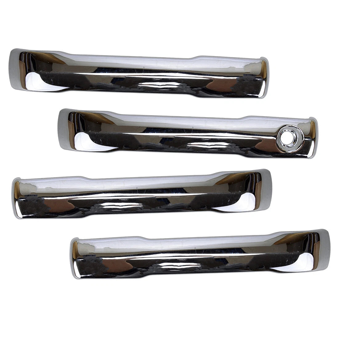 4pc Chrome Exterior Door Handle Cover Trim for Toyota Tundra (2022-2023)