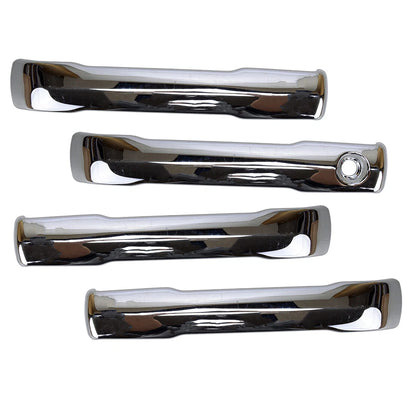 4pc Chrome Exterior Door Handle Cover Trim for Toyota Tundra (2022-2023)