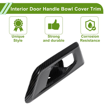 4 x Interior Door Handle Bowl Cover Trim for Honda CR-V (2017-2022)
