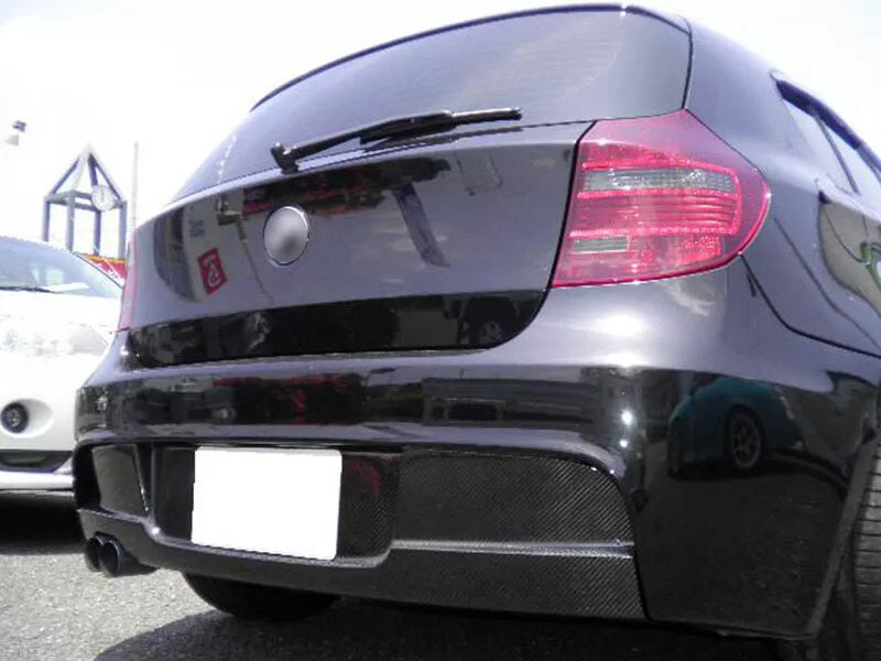 Carbon Fiber Bumper Diffuser for BMW 1 Series E87 E81 (2004-2013)