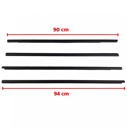 Outer Weatherstrip Window Door Belt Set 4 Fits Nissan X-Trail T30 2001-07 D09