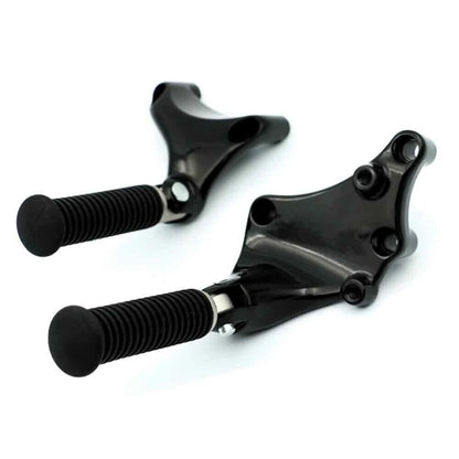 Rear Passenger Foot Pegs Mounts for Harley Sportster XL1200 Iron 883 (14-20)