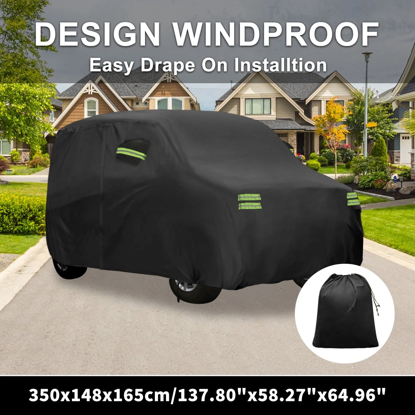 Waterproof Car Cover for Honda N-BOX (350x148x165cm) 2011-2023