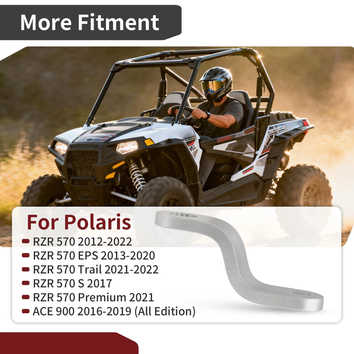 Main Gearcase Bellcrank for Polaris RZR 570 EPS (2013–2020)