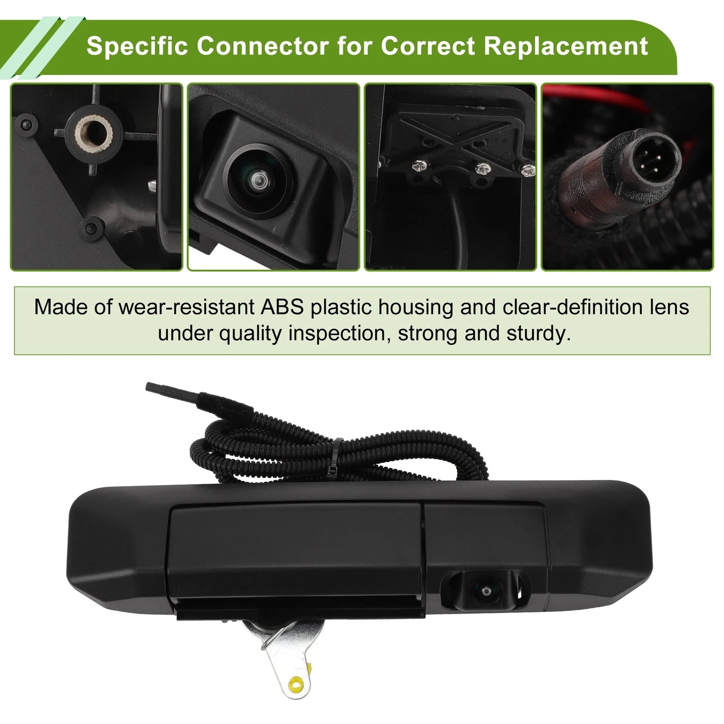 Tailgate Handle Backup Camera for Toyota Tacoma (2005-2015)