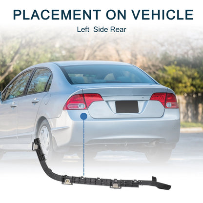 Left Rear Bumper Retainer Bracket for Honda CR-V (2015-2016)