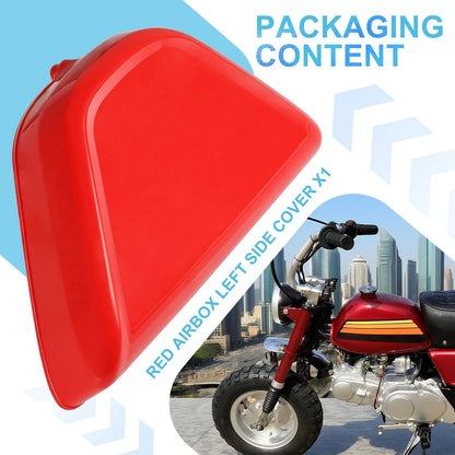 Red Left Side Cover for Honda Z50A/Z50 Mini Trail 1972-1978