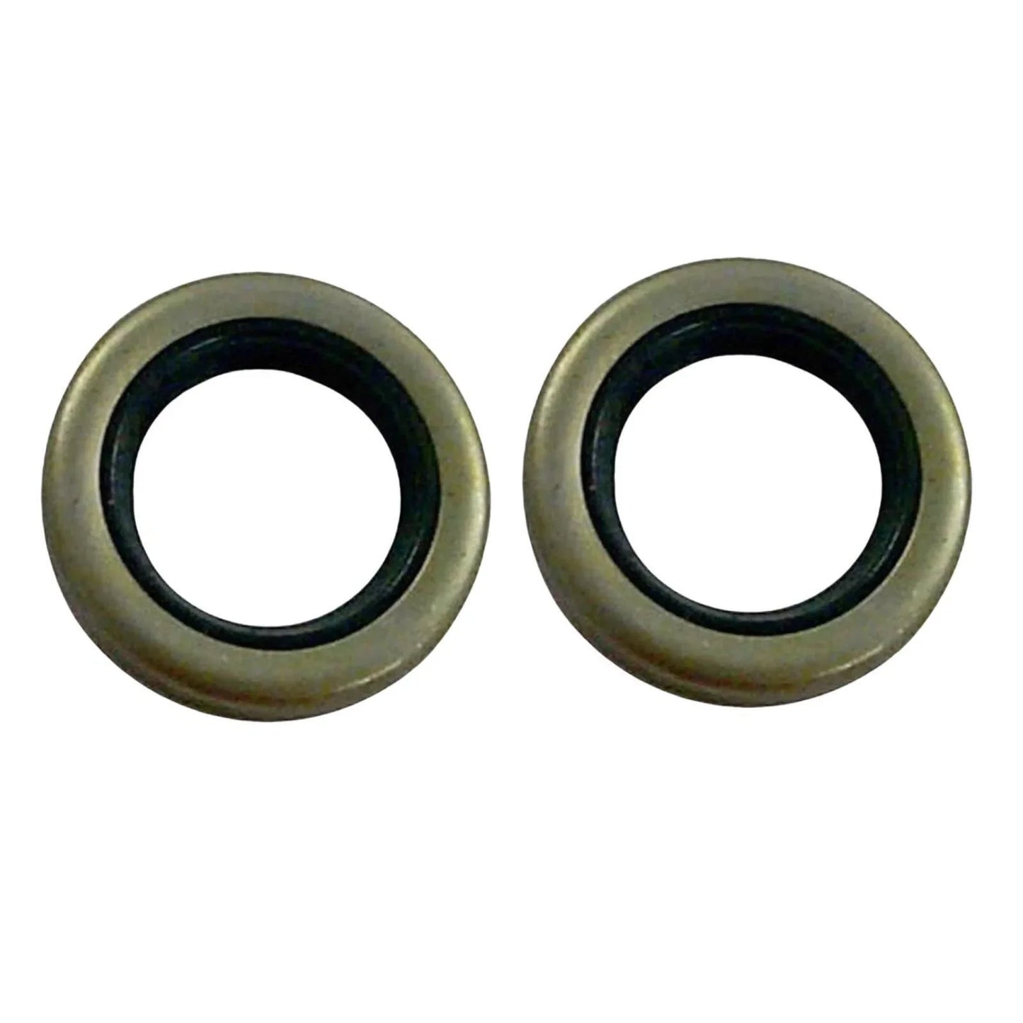 Lower Oil Seal 2Pcs for Johnson Evinrude OMC 4/6/8 Cylinder Models