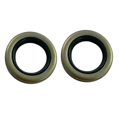 Lower Oil Seal 2Pcs for Johnson Evinrude OMC 4/6/8 Cylinder Models