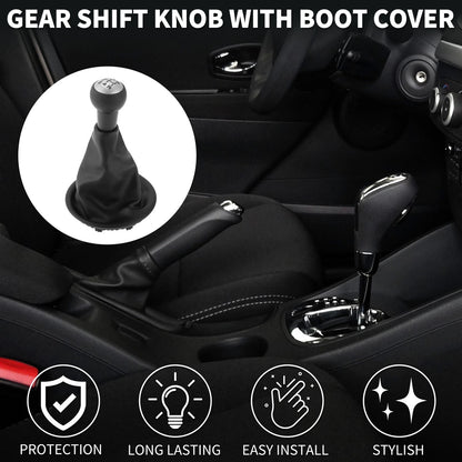 5 Speed Manual Gear Shift Knob & Cover for Citroen Berlingo (2008-2021)
