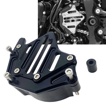Black Front Sprocket Cover for Kawasaki Z900 Z900RS (2018-2021)